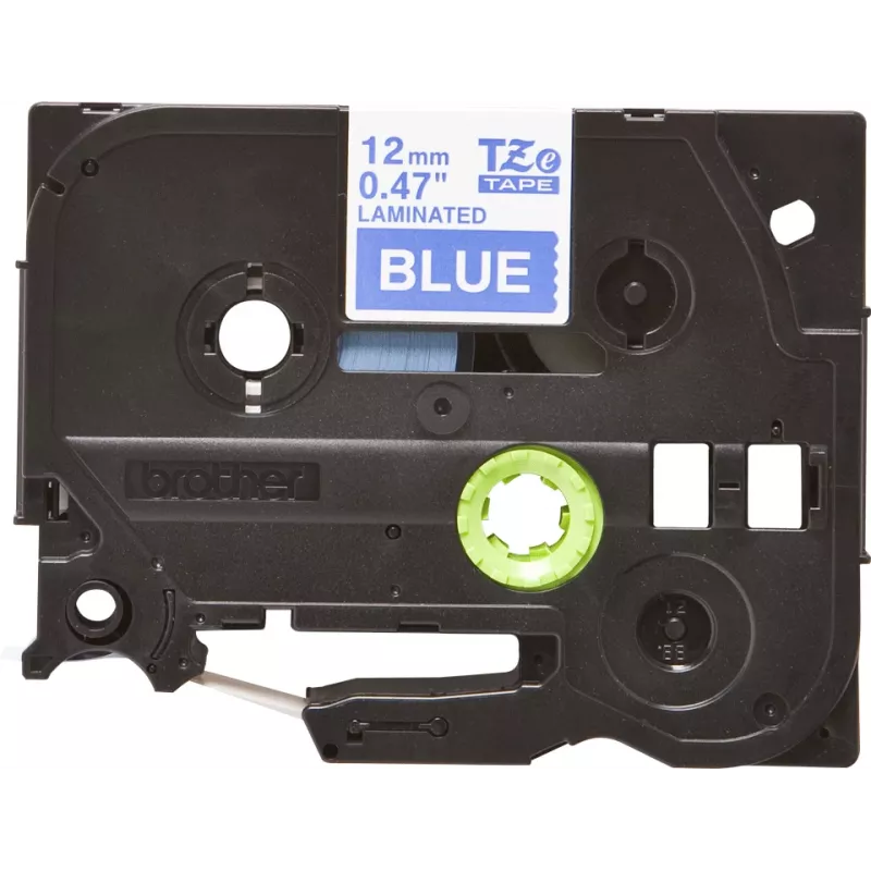 Labelband Brother TZe535 12mm wit op blauw