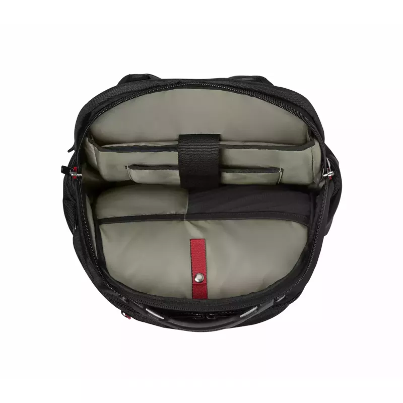 Casual rugzak Wenger SwissGear Meteor zwart polyester PVC rPET