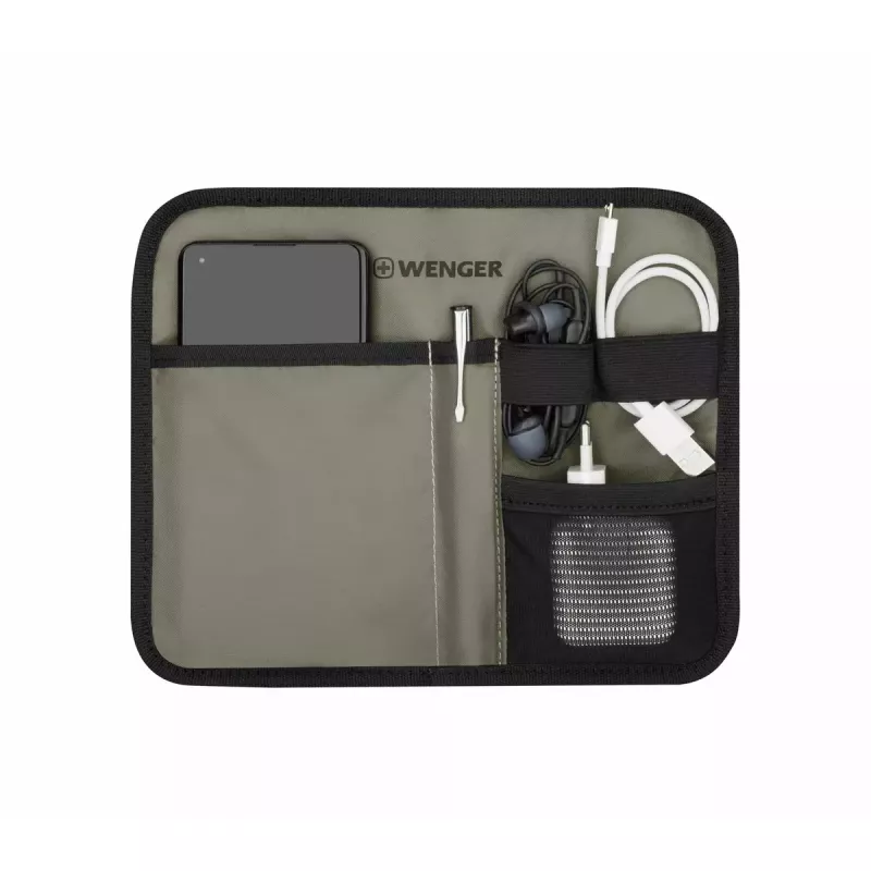 Casual rugzak Wenger SwissGear Meteor zwart polyester PVC rPET