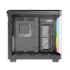 Montech KING 95 PRO Midi Tower-behuizing, gehard glas, ARGB, rood