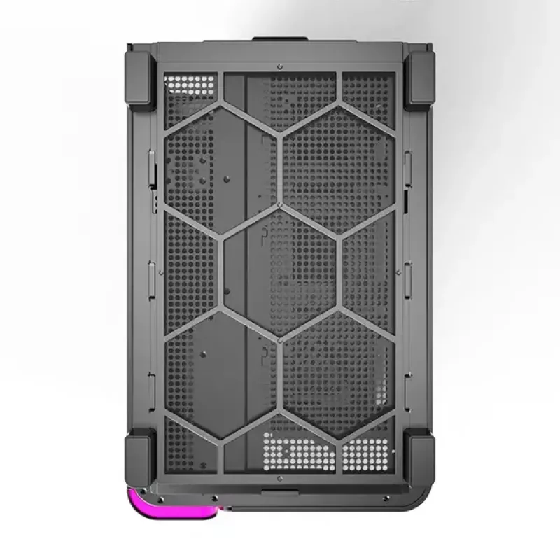 Montech KING 95 PRO Midi Tower-behuizing, gehard glas, ARGB, rood
