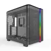 Montech KING 95 PRO Midi Tower-behuizing, gehard glas, ARGB, rood