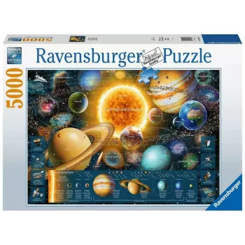 Puzzel Ravensburger Planetensystem 5000 stukjes – Ravensburger 5000-stukjes-planetensysteem-puzzel