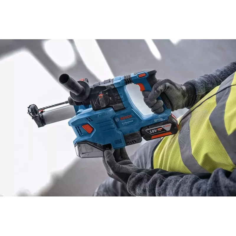 Bosch GDE 18V-12 Professional accu-stofafzuigopzetstuk, 18 V, max. boor-Ø 10 mm, zonder accu, blauw