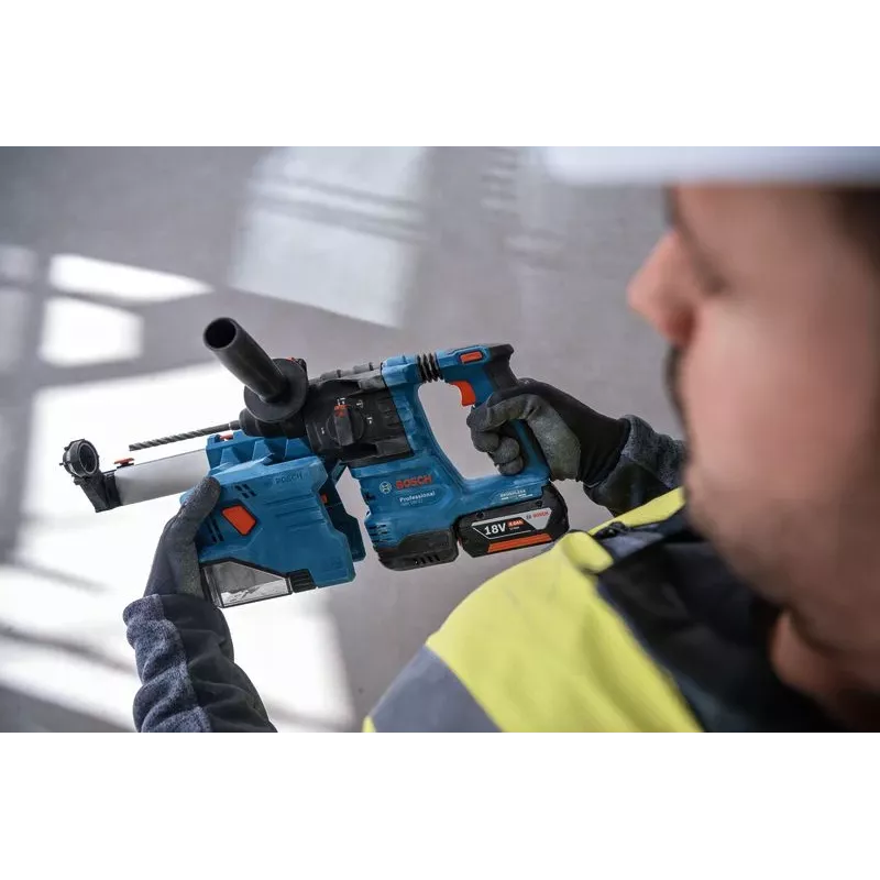 Bosch GDE 18V-12 Professional accu-stofafzuigopzetstuk, 18 V, max. boor-Ø 10 mm, zonder accu, blauw