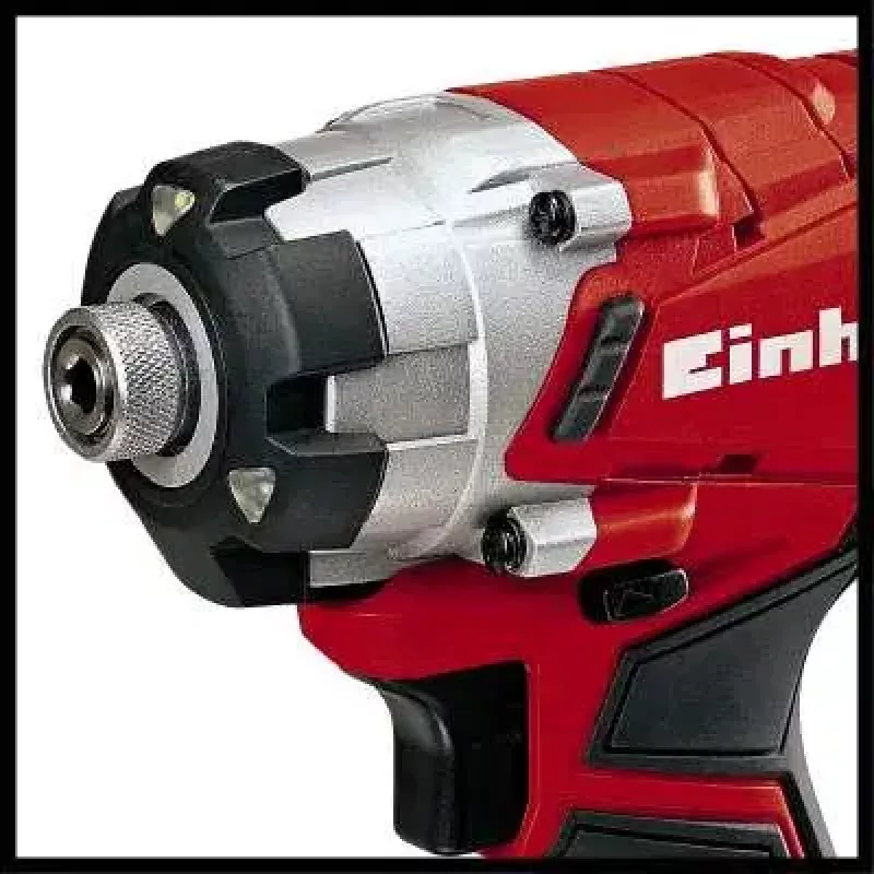 Pistoolgreepboor Einhell TE-CI 18/1 Li-solo, snelspanboorhouder, zwart/grijs/rood