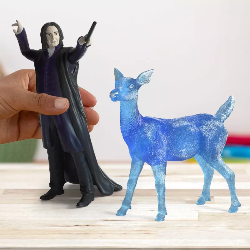 Figuurset Schleich Professor Snape & Patronus, model 1253938, meerkleurig
