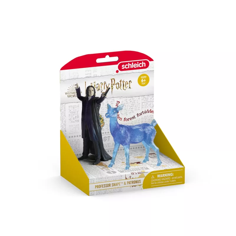 Figuurset Schleich Professor Snape & Patronus, model 1253938, meerkleurig