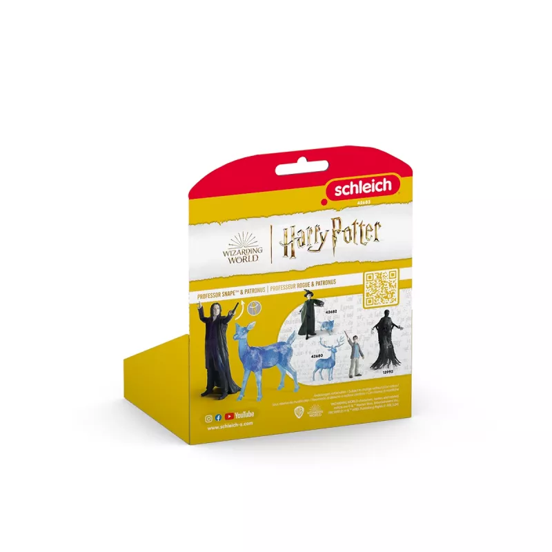 Figuurset Schleich Professor Snape & Patronus, model 1253938, meerkleurig