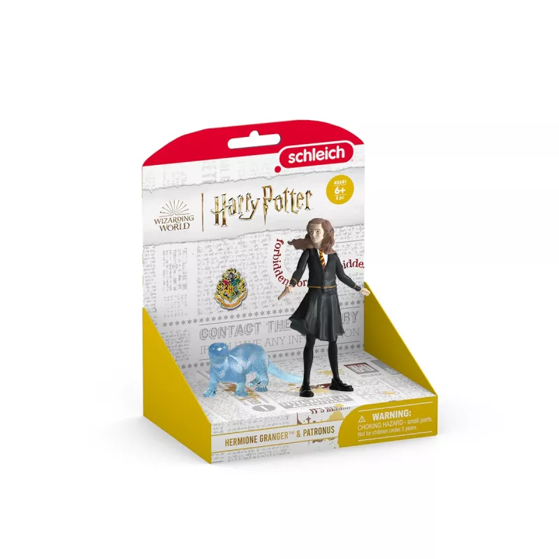 Schleich 42681 Wizarding World Harry Potter Hermione Granger en Patronus, speelfiguur