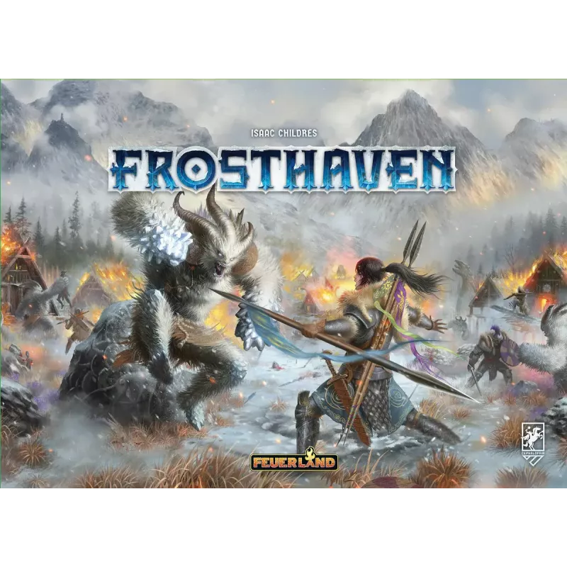 Bordspel Pegasus Spiele Frosthaven — strategie, 30 min speelduur, vanaf 14 jaar