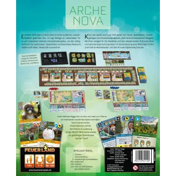 Bordspel Pegasus Spiele Arche Nova — Querdenken-familiaspel, vanaf 14 jaar