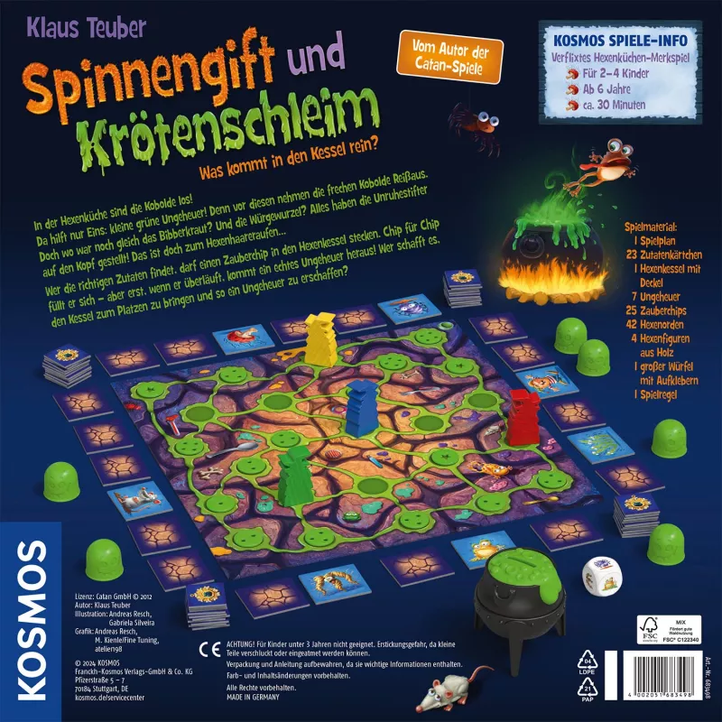 Kosmos 45496913 bord-/kaartspel 30 min bordspel memory