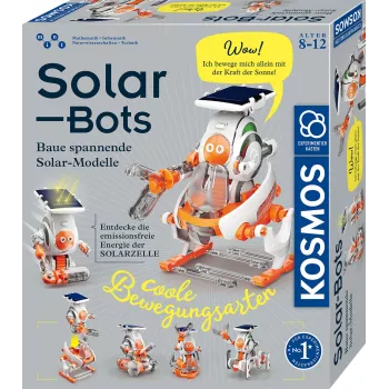 Kosmos Solar Bots, experimenteerdoos, hernieuwbare energie, 8 jaar