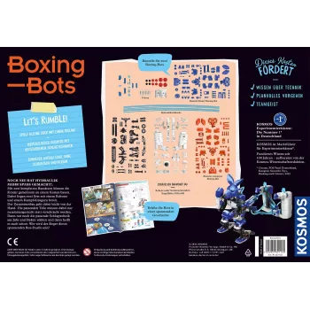 Kosmos Boxing Bots, robot, techniek, 10 jaar Kosmos Boxing Bots. Producttype: robot, thema: techniek, aanbevolen leeftijd (min.): 10 jaar