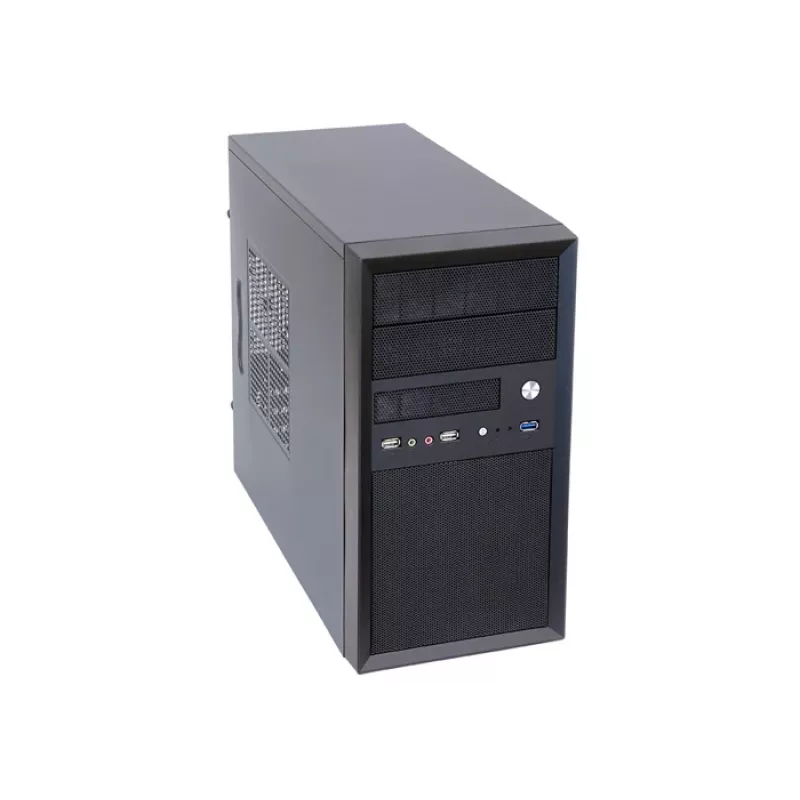 Chieftec CT-01B-350GPB computerbehuizing mini tower zwart 350 W