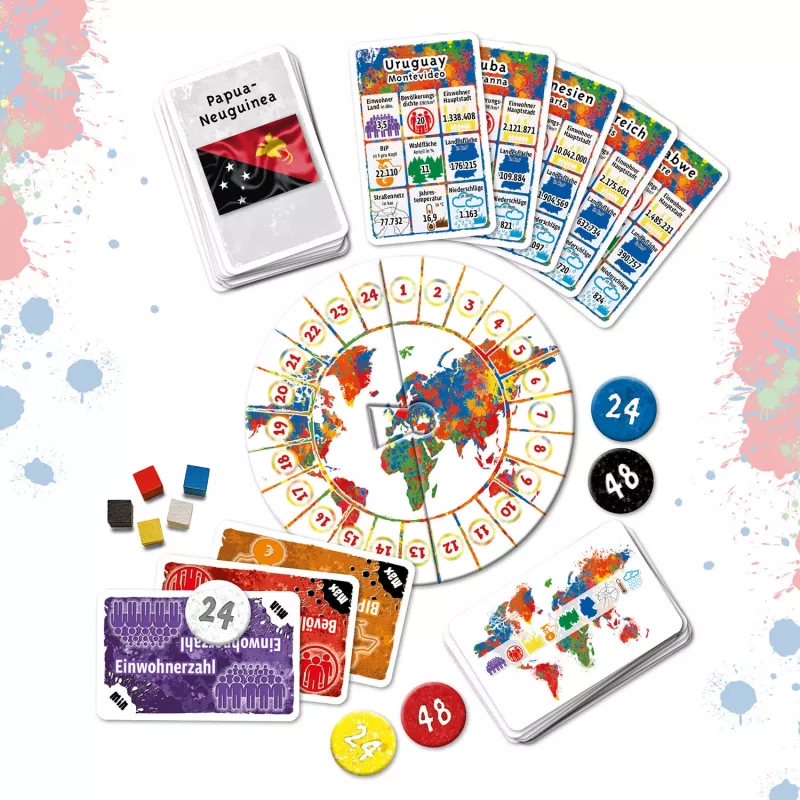 Kosmos Schat de wereld 45 min bordspel leerzaam