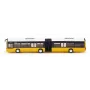 Gelede bus-model Siku turquoise/wit – schaal speelgoedvoertuig, diecast verzamelobject