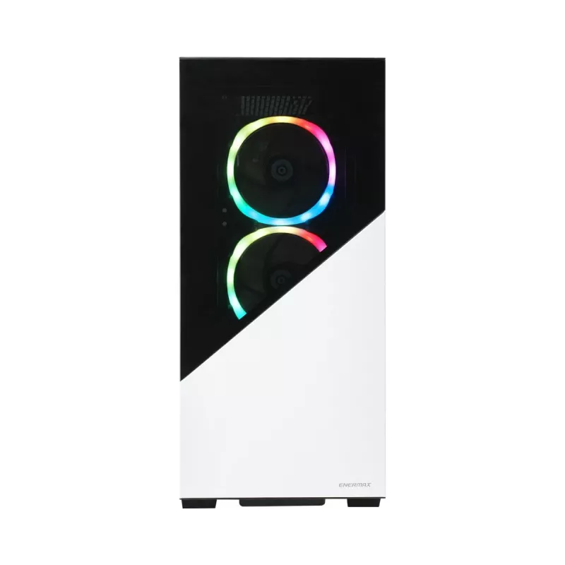 ENERMAX pc-behuizing - Enermaxk8 ARGB gehard glas mid-tower - wit