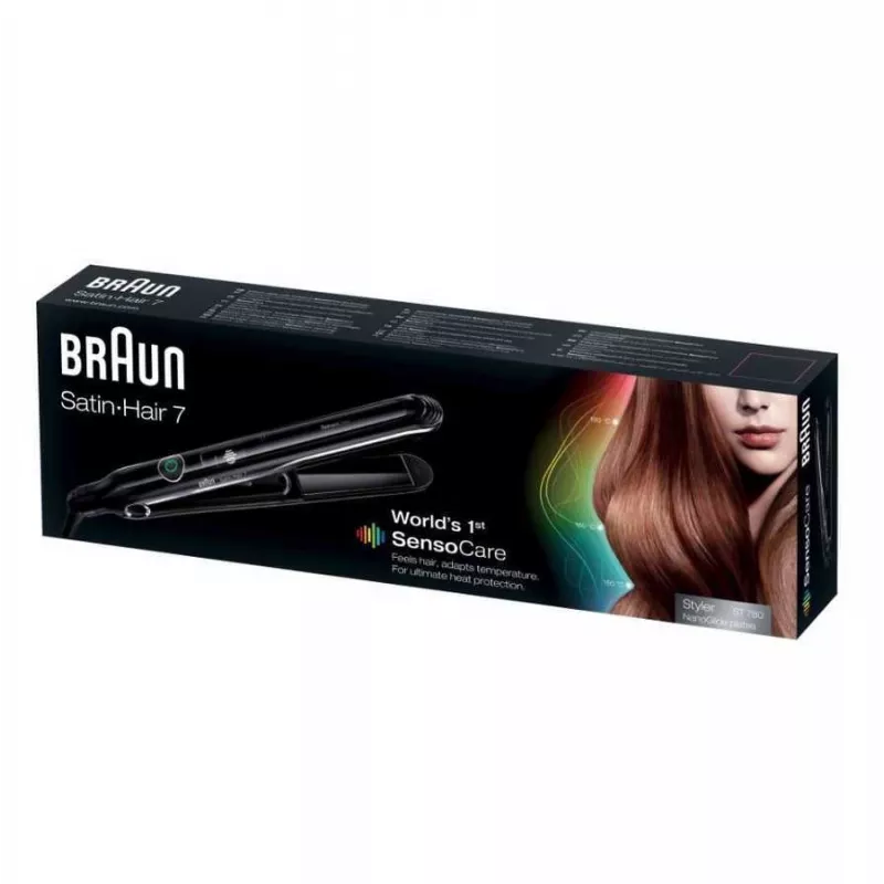 Braun Satin Hair 7 SensoCare ST780 stijltang warm zwart 2 m