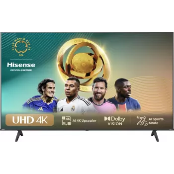 Hisense 50E6NT 127 cm (50 inch) 4K Ultra HD Smart TV Wi-Fi zwart 300 cd/m²