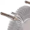 Cooler Silverstone NT09-115X processorkoeler 9,2 cm aluminium
