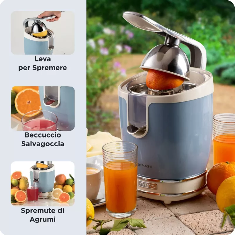 Elektrische citruspers Ariete 0413/05 0,6L 85W blauw