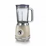 Ariete 583, vintage blender met 1,5 liter glazen kan, 4 roestvrijstalen messen, 4 snelheden + puls, 1000 watt, beige
