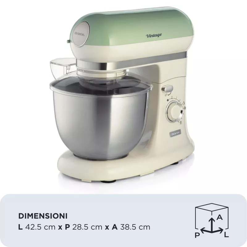 Keukenmachine Ariete 1588 2400 W 5,5 L groen wit