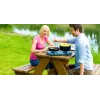 Campingkooktoestel Campingaz Base Camp 2 kookzones blauw