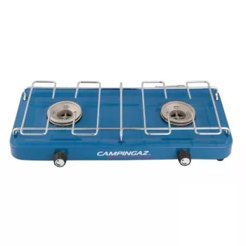 Campingkooktoestel Campingaz Base Camp 2 kookzones blauw