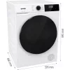 Gorenje DHNA92/DE wasdroger vrijstaand frontlader 9 kg wit