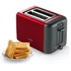 Bosch TAT3P424DE toaster 2 sneetjes 970 W zwart, rood