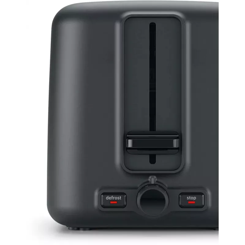 Bosch TAT3P424DE toaster 2 sneetjes 970 W zwart, rood