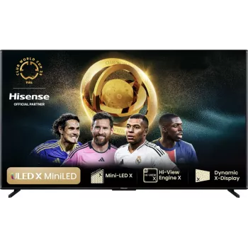 Hisense 85UXNQ 2,16 m (85 inch) 4K Ultra HD Smart TV Wi-Fi zwart, grijs 700 cd/m²