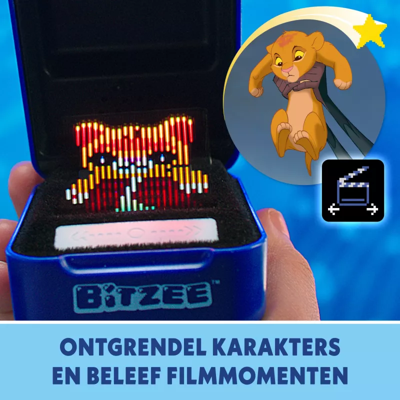 Bitzee Toy Disney Bitzee batterijtype AA blauw
