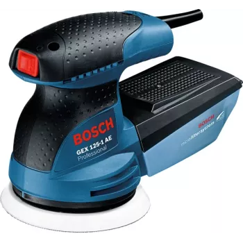 Bosch GEX 125-1 AE Professional excentrische schuurmachine 12000 t/min 24000 OPM zwart, blauw, rood
