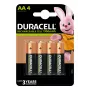 Duracell 4 LR06 1300mAh oplaadbare batterij nikkel-metaalhydride (NiMH)