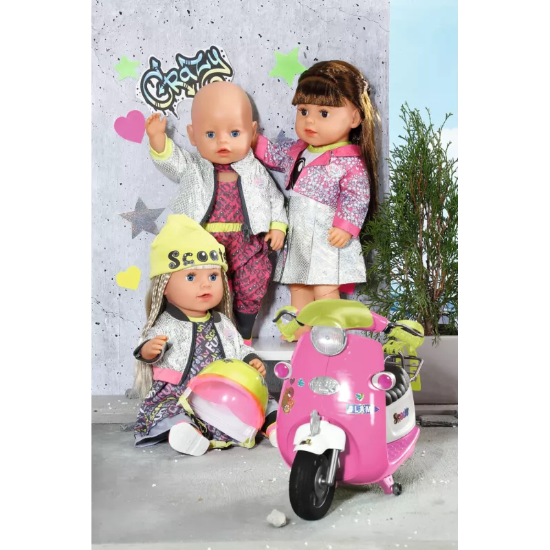 BABY born City Deluxe Scooter Combo poppenstep