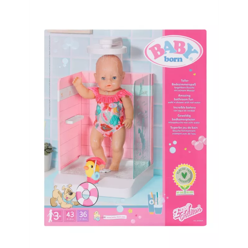 Poppenbad BABY born Bath Walk in Shower aanbevolen leeftijd 3 jaar