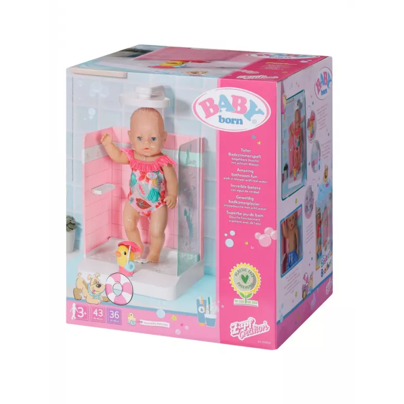 Poppenbad BABY born Bath Walk in Shower aanbevolen leeftijd 3 jaar