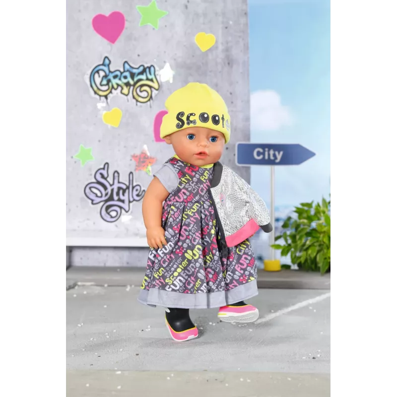 Poppenkledingset BABY born City Deluxe Style vanaf 3 jaar 180 g