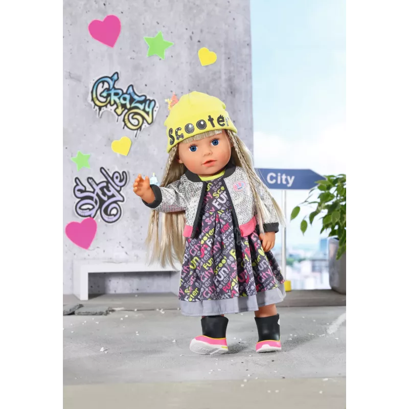 Poppenkledingset BABY born City Deluxe Style vanaf 3 jaar 180 g