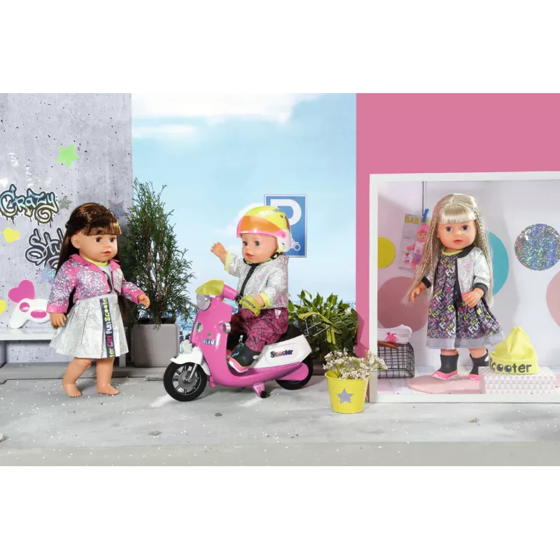 Poppenkledingset BABY born City Deluxe Style vanaf 3 jaar 180 g