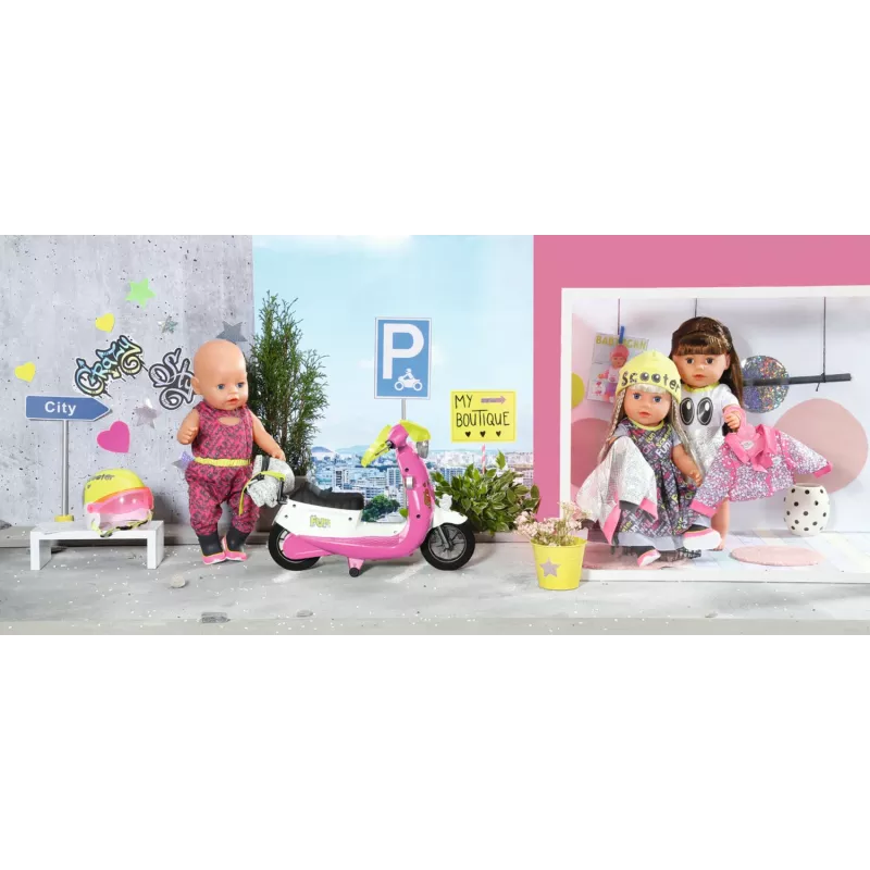 Poppenkledingset BABY born City Deluxe Style vanaf 3 jaar 180 g