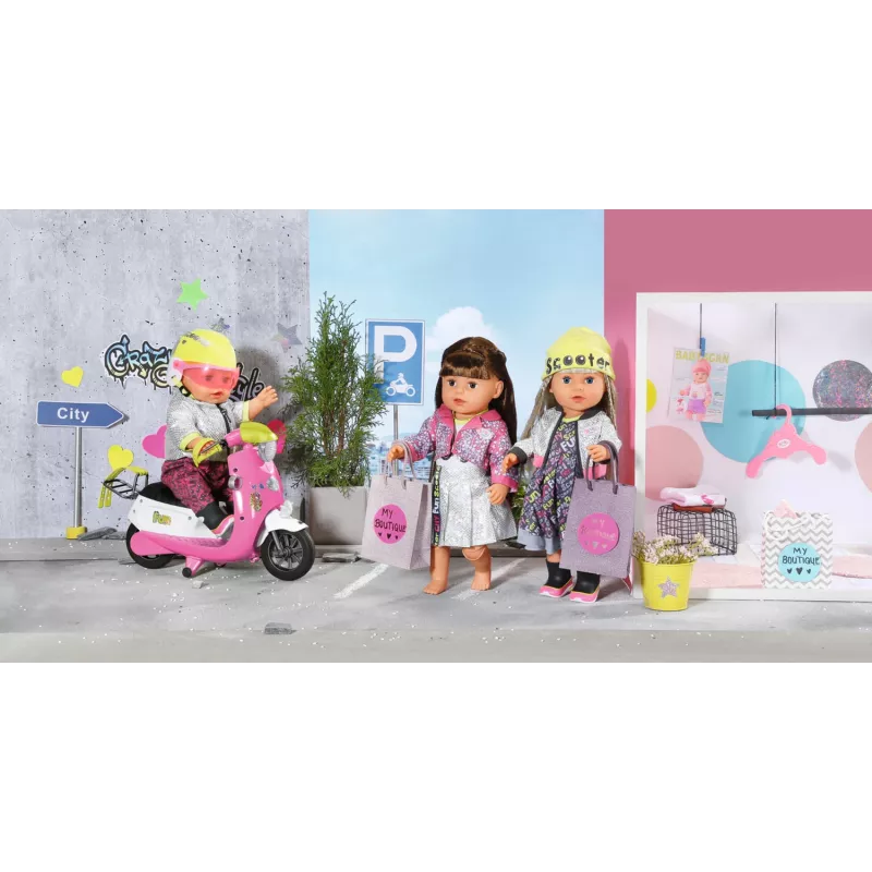 Poppenkledingset BABY born City Deluxe Style vanaf 3 jaar 180 g