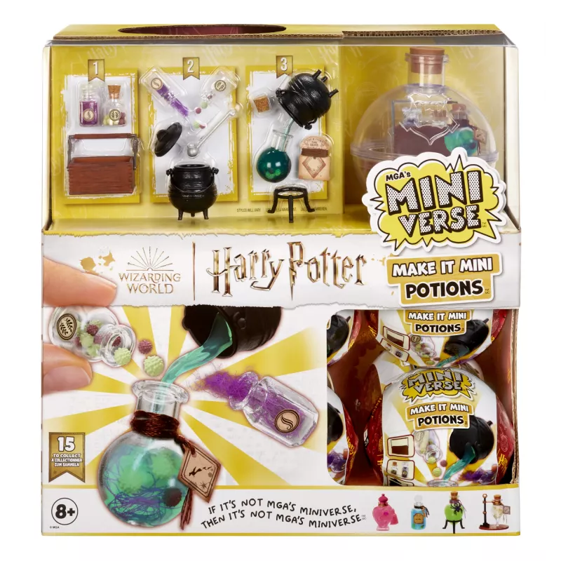 Miniverse - Harry Potter Make It Mini Potions, 8 jaar, meerkleurig, kunststof, hars