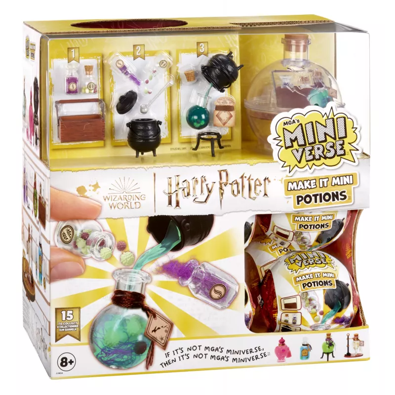 Miniverse - Harry Potter Make It Mini Potions, 8 jaar, meerkleurig, kunststof, hars