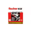 Schroefhaak- en pluggenset Fischer 564169 25 stuks kunststof 8 mm
