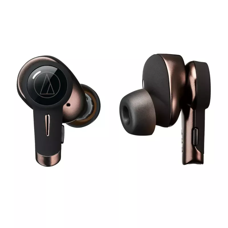 Audio-Technica ATH-TWX9 koptelefoon — True Wireless in-ear TWS, 10–40000 Hz, Bluetooth, bruin